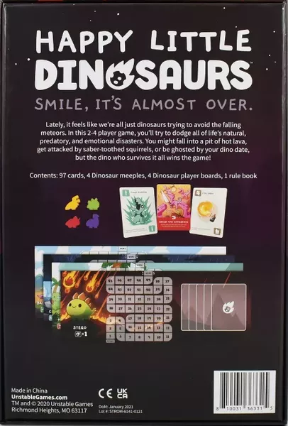 Happy Little Dinosaurs: Smile, Its Almost Over